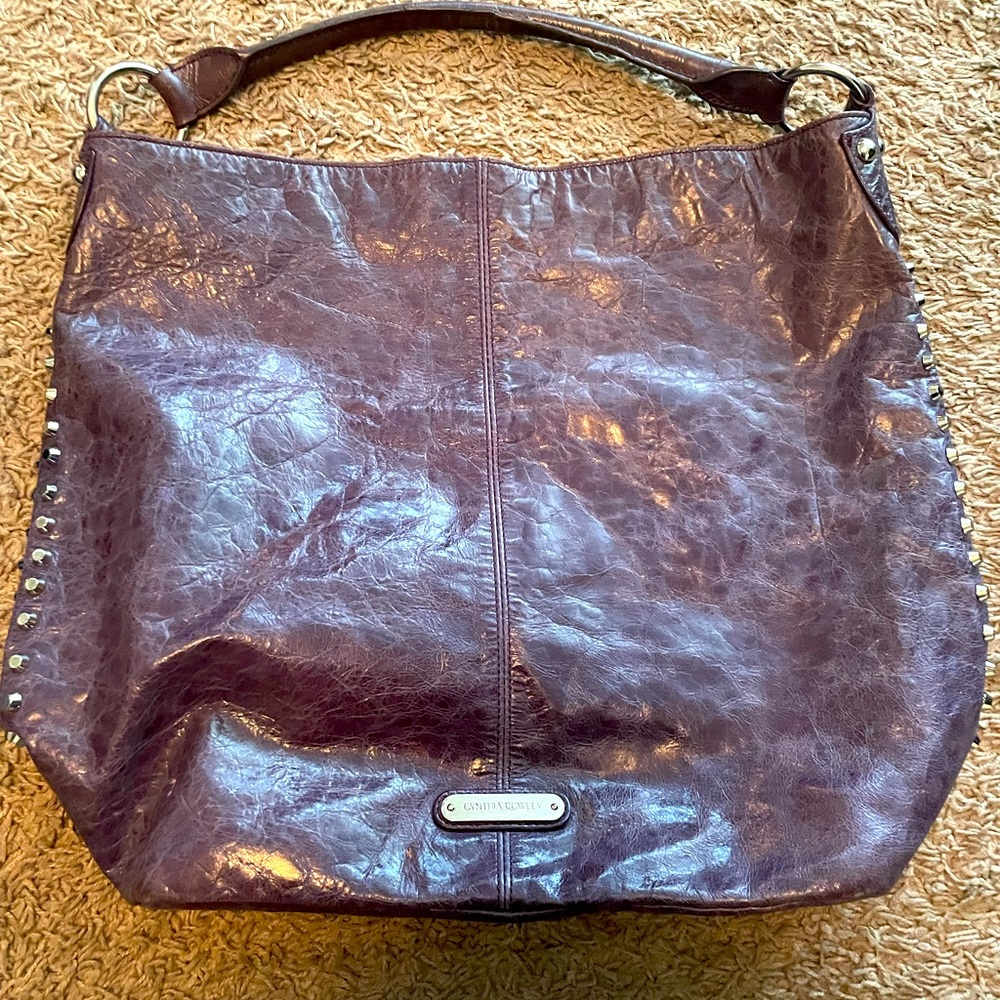 Purple Cynthia Rowley purse.